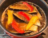 新玉すりおろしで！野菜の揚げ浸し作り方3写真