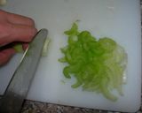 トマトとセロリのさっぱり☆パスタ作り方1写真