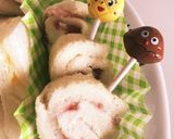 食パンの余ったミミでプチロールサンド★作り方2写真