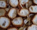 麩と玉ねぎの卵とじ作り方5写真