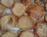 麩と玉ねぎの卵とじ作り方6写真