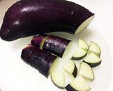 レンジで簡単☆茄子ナムル作り方1写真