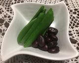 赤空豆とさやえんどうのホットサラダ作り方3写真