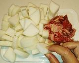 超簡単☆大根と牛肉のコク＆サッパリ煮作り方1写真