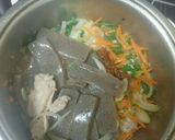 あんかけ肉丼卵サンド作り方1写真