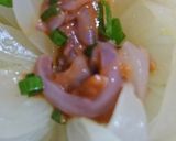 たまバターの塩辛のせ作り方3写真