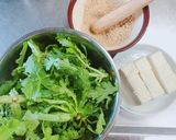 簡単！春菊だけの白和え作り方1写真