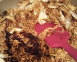 即席めんで⭐️ごく普通の焼きそば作り方3写真