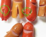 わたし流 ニコニコ ウィンナ星人作り方7写真