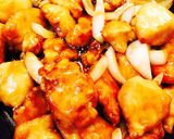 鶏むね肉の甘酢炒め丼作り方4写真