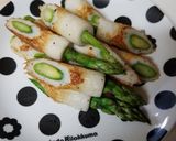 アスパラ竹輪のチーズがけ作り方4写真