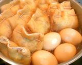 ♡ いわしと木綿豆腐の巾着煮 ♡作り方7写真