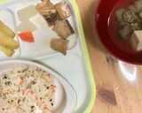 んっ美味しい！小松菜としらすの炊込みご飯作り方7写真