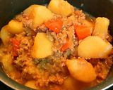 ♡ ひき肉じゃが ♡作り方5写真