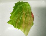 お弁当に！くるっとハムレタス作り方2写真