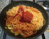 スペイン国内食材使用☆トマトパスタ作り方7写真