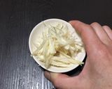 サラダ感覚で♪白い野菜(食材)の味噌汁作り方5写真