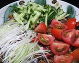 野菜がいっぱい美味ヘルシージャージャー麺作り方18写真