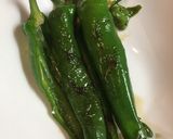 ブリの照り焼き∞満願寺とうがらし作り方6写真