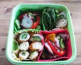 小学校運動会のお弁当2018作り方2写真