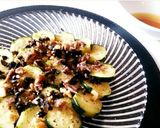 ズッキーニでトマトソースのパスタ風♪作り方10写真