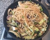 スペイン国内食材使用☆シーフードパスタ作り方9写真