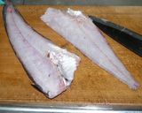 肝醤油で食べる、のどぐろの刺身作り方12写真