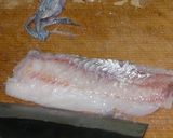 肝醤油で食べる、のどぐろの刺身作り方14写真