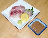 肝醤油で食べる、のどぐろの刺身作り方24写真