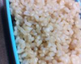 玄米鶏がらスープさくらご飯作り方4写真