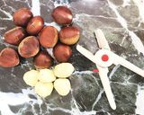 絶品！ホクホク栗ごはん＊作り方1写真