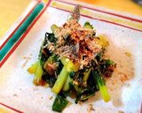 わさびの茎漬けのクリームチーズ和え作り方1写真