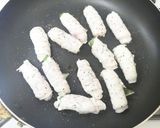 大葉豚ロース薄切り肉巻き★チーズのせ焼き作り方6写真