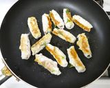 大葉豚ロース薄切り肉巻き★チーズのせ焼き作り方7写真