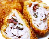 大葉豚ロース薄切り肉巻き★チーズのせ焼き作り方29写真
