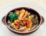 春野菜と海老のスパイシーアヒージョ作り方2写真