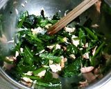 ほうれん草と鮭の和え物作り方3写真
