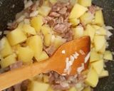 簡単！豚じゃがトマト煮込み作り方3写真