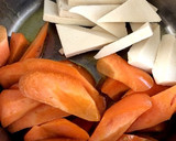 人参と高野豆腐とヒジキの煮もの作り方7写真