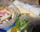 アスパラとベーコンのパスタ(水漬け…２)作り方1写真