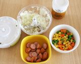 レンジで簡単　カレーピラフ作り方2写真
