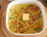 レンジで簡単　カレーピラフ作り方4写真