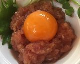 簡単美味☆まぐろユッケ風作り方3写真