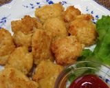 粉チーズ入り♪チキンナゲット☆お弁当にも作り方5写真