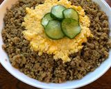 カレー香るそぼろ丼 子供受け間違いなし作り方1写真