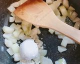 １つの鍋で！味噌入りホワイトシチュー作り方3写真