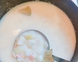 １つの鍋で！味噌入りホワイトシチュー作り方6写真