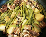 豚肉といんげんとじゃがいもの生姜醤油煮作り方4写真
