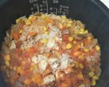 ケチャップでチキンライス作り方10写真