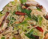 生椎茸と長ねぎのパスタ☆和風バター醤油味作り方9写真